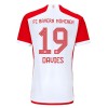 Camiseta de fútbol Bayern de Múnich Alphonso Davies 19 Niño 1ª equipación 2023-24
